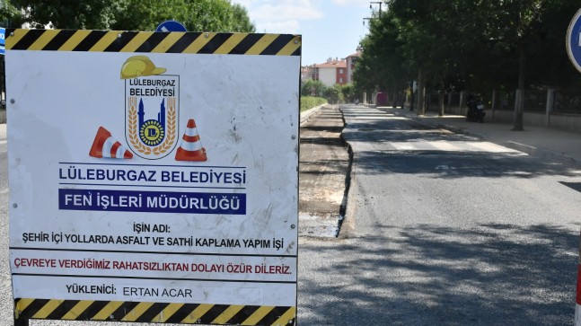 LÜLEBURGAZ’DA ULAŞIM ALTYAPISI GÜÇLENİYOR