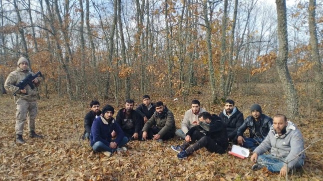 Edirne’de 1 haftada 262 kaçak göçmen, 12 organizatör şüphelisi yakalandı