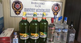 Kaçak içki ve sigara ele geçirildi
