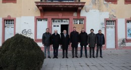 Vali Bilgin tarihi gar binasında incelemelerde bulundu