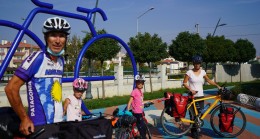 Aile boyu pedalladılar