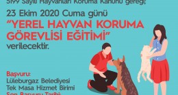 Belediyeden “Yerel Hayvan Koruma Görevlisi” eğitimi