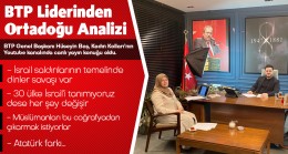 BTP liderinden önemli açıklamalar