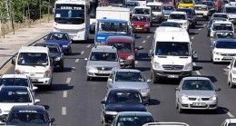 Kırklareli’nde otomobil sayısı yüzde2,1 arttı