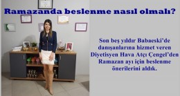 Ramazanda beslenme nasıl olmalı?