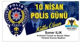 ‘’Tüm emniyet mensuplarına da sağlık ve başarılar diliyorum’’