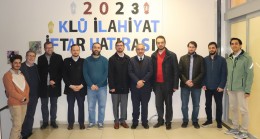 KLÜ İlahiyat Fakültesi iftar yemeği düzenledi