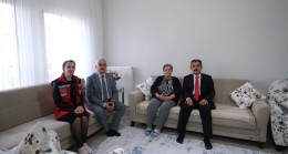 İlber, Lağamcı ve Kor aileleri ziyaret edildi