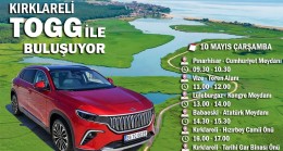 TOGG bugün Babaeski’de olacak