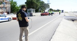 40 araç trafikten men edildi