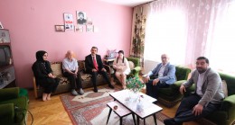 Şehit Babasına babalar günü ziyareti
