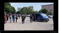 Sınava 1 dakika kala yetiştirildi