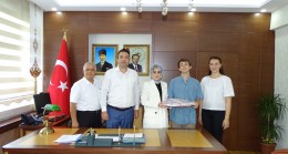 Kaymakam Büyükkılıç Pınarhisar birincisini tebrik etti