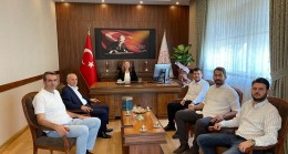Kırklareli İl Milli Eğitim müdürüne hayırlı olsun ziyareti