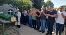Çukurpınar Muhtarı Yaşar Geri son yolculuğuna uğurlandı