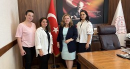 Üreten Kadınlardan hayırlı olsun ziyareti