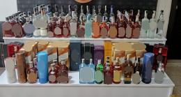 131 şişe (113,3 Litre) Gümrük Kaçağı İçki ele geçirildi