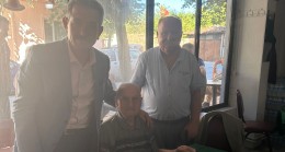 Vali Ekici Orhan amcayla sohbet etti