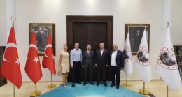 Vali Ekici makamında kabul etti