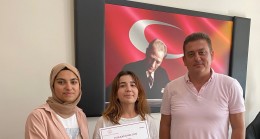 Stajyer öğrenciye teşekkür belgesi