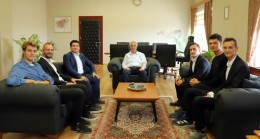 TÜGVA’dan Rektör Şengörür’e ziyaret