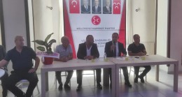 Yeni başkanı tebrik ederek başarılar diledi