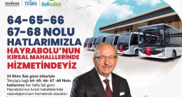 HAYRABOLUNUN KIRSAL MAHALLELERİNDE TOPLU ULAŞIM HİZMETİ BAŞLIYOR