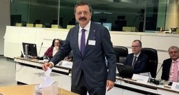 TOBB Başkanı Hisarcıklıoğlu’nu tebrik etti