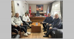 Efsane futbol adamından Kaynarca’ya ziyaret