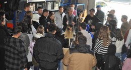 Öğrenciler gelecekteki meslekleri için sektörü inceledi