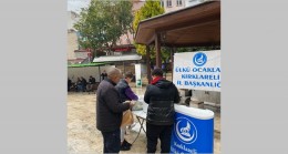 Soğuk bir Kırklareli gününde anlamlı bir çorba ikramı