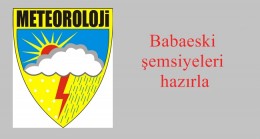Babaeski şemsiyeleri hazırla