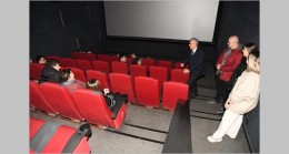 Göğebakan’ın hayatını anlatan filmi izlediler