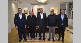Vali Sezer’e muhtarlardan ziyaret