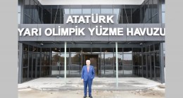 ÇERKEZKÖY ATATÜRK YARI OLİMPİK YÜZME HAVUZU KULLANIMA HAZIR