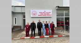 Engelli vatandaşların yeni yılını kutladı