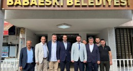 Milletvekili Gökhan Diktaş’tan Babaeski Belediyesi’ne Ziyareti