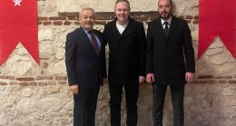 Kırklareli TSO Başkanı Ilık, MHP Kırklareli İl Başkanı Savaşan ile MHP Kırklareli Merkez İlçe Başkanı Şenyiğit’i Ağırladı