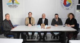 Türkiye Bosna Sancak Derneği Kırklareli Şubesi’nden, Kırklareli Ticaret ve Sanayi Odası’na Ziyaret