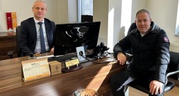 Kırklareli TSO Başkanı Soner Ilık ile Vakıfbank Kırklareli Şube Müdürü Enver Mor, Kırklareli Ekonomisini Görüştü