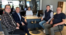 Kırklareli Ticaret ve Sanayi Odası Başkanları Ilık ile Özsan, Enza Home Kırklareli Mağazası Yetkililerini Ziyaret Etti