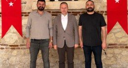 Kırklareli Ticaret ve Sanayi Odası Başkanı Soner Ilık, Toprak Yapım Gayrimenkul Danışmanlık Şirketi Yetkililerini Ağırladı