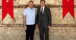 Kırklareli Ticaret ve Sanayi Odası Başkanı Soner Ilık, Kırklarelili Elazığ Vali Yardımcısı Ömer Özbay’ı Ağırladı