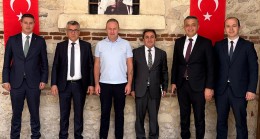 Kırklareli TSO Başkanı Soner Ilık, T.C. Ziraat Bankası Marmara Bölge Başkanı Tahir Ceylan’ı Ağırladı