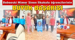 Miniklerden Babaeski’ye büyük gurur