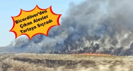 Büyükmandıra‘da korkutan yangın!