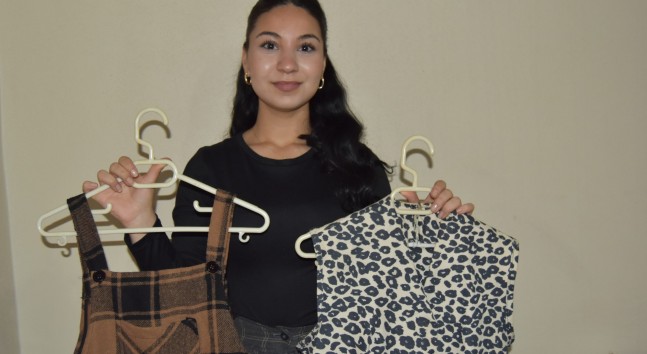 21 yaşında ‘geleceğini dikiyor’