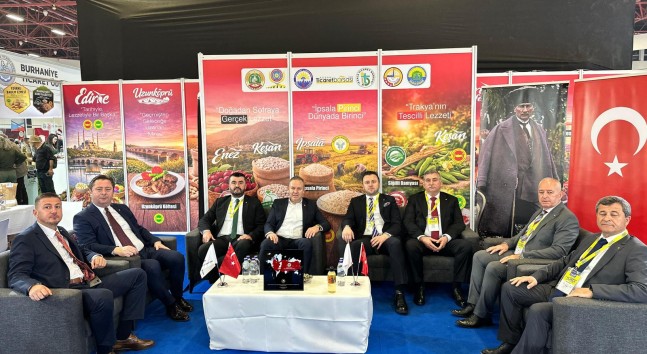 KIRKLARELİ TSO BAŞKANLARI YÖREX FUARI’NIN AÇILIŞINA KATILDI