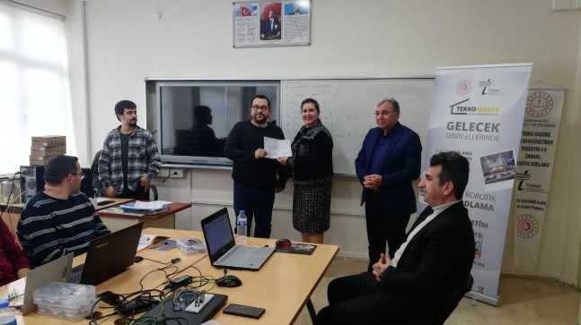 Eğitimlerini tamamladılar sertifikalarını aldılar