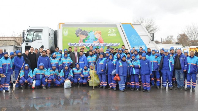 Başkan Gerenli personelin yeni yılını kutladı